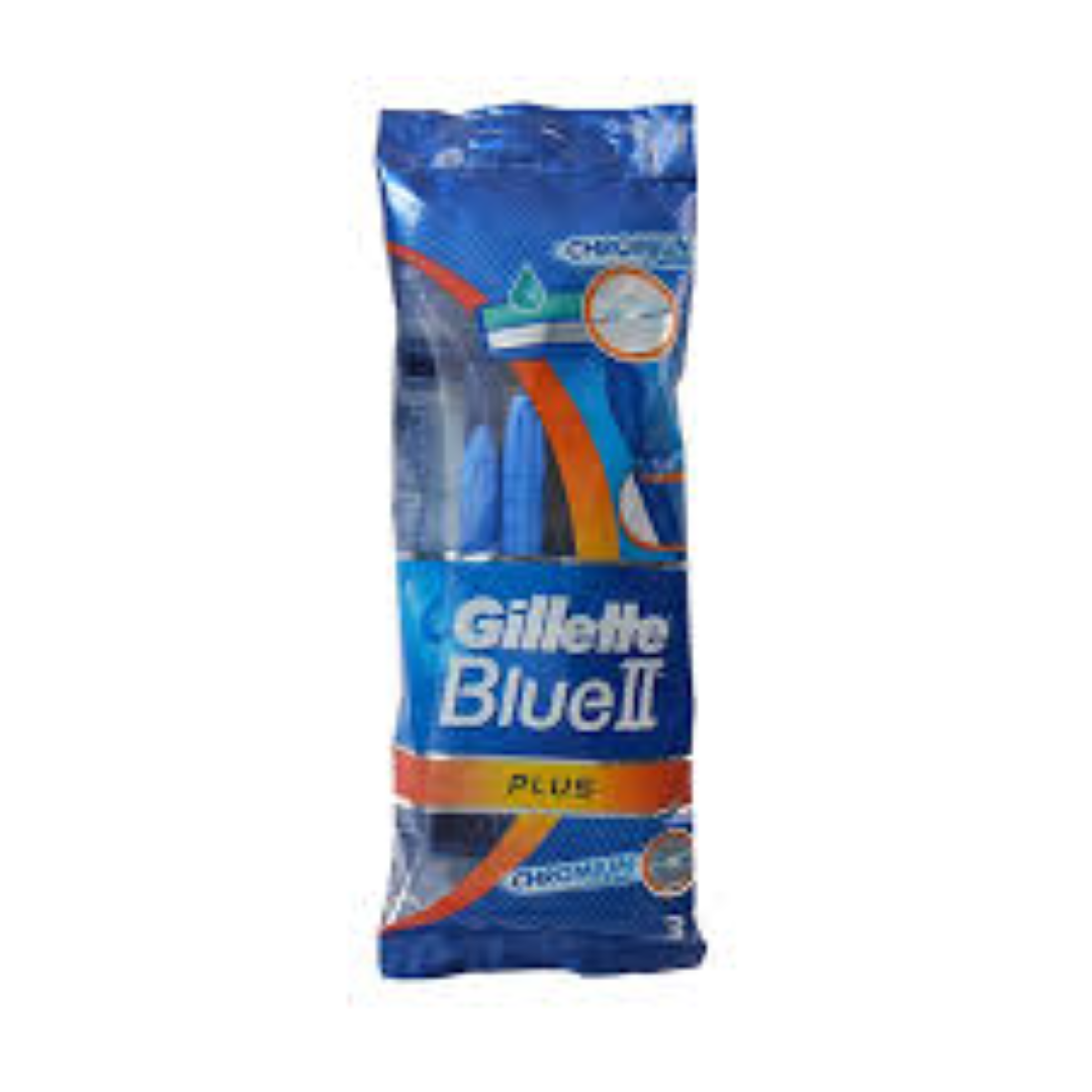 GILLETTE  BLUE 11 PLUS DISPOSABLES 3 S